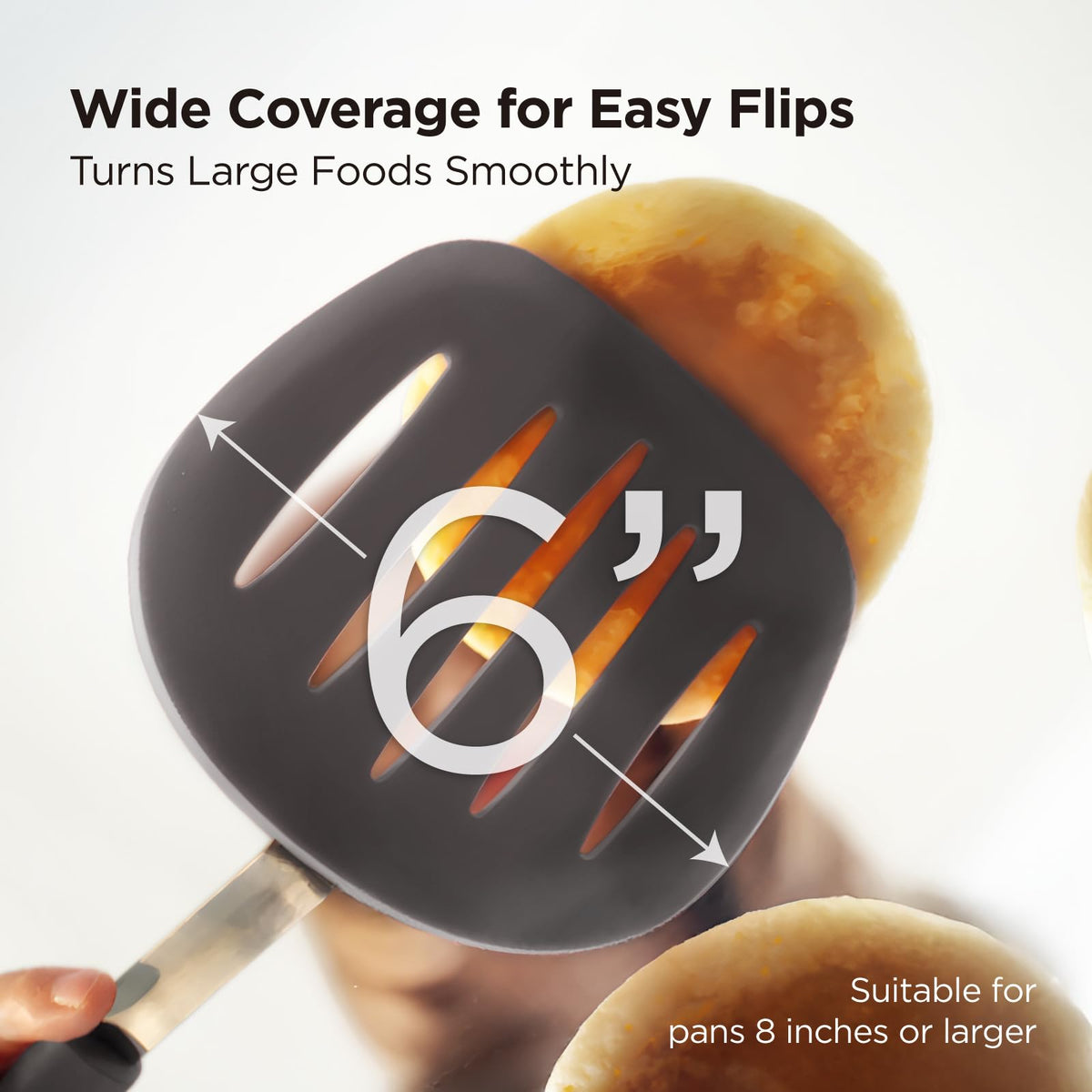Stainless steel core provides balanced strength in Kitchen Mama WaltzGrip