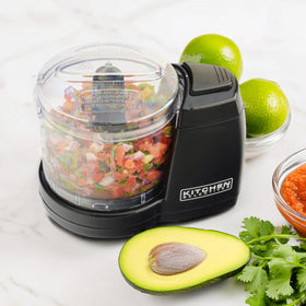 Kitchen Selectives Mini Chopper bowl detachable for easy loading and cleaning.