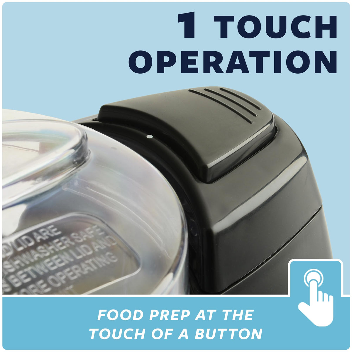 Kitchen Selectives Mini Chopper for compact storage in small kitchens.
