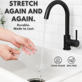 Kitchen Strong stackable reusable covers save space in a busy kitchen