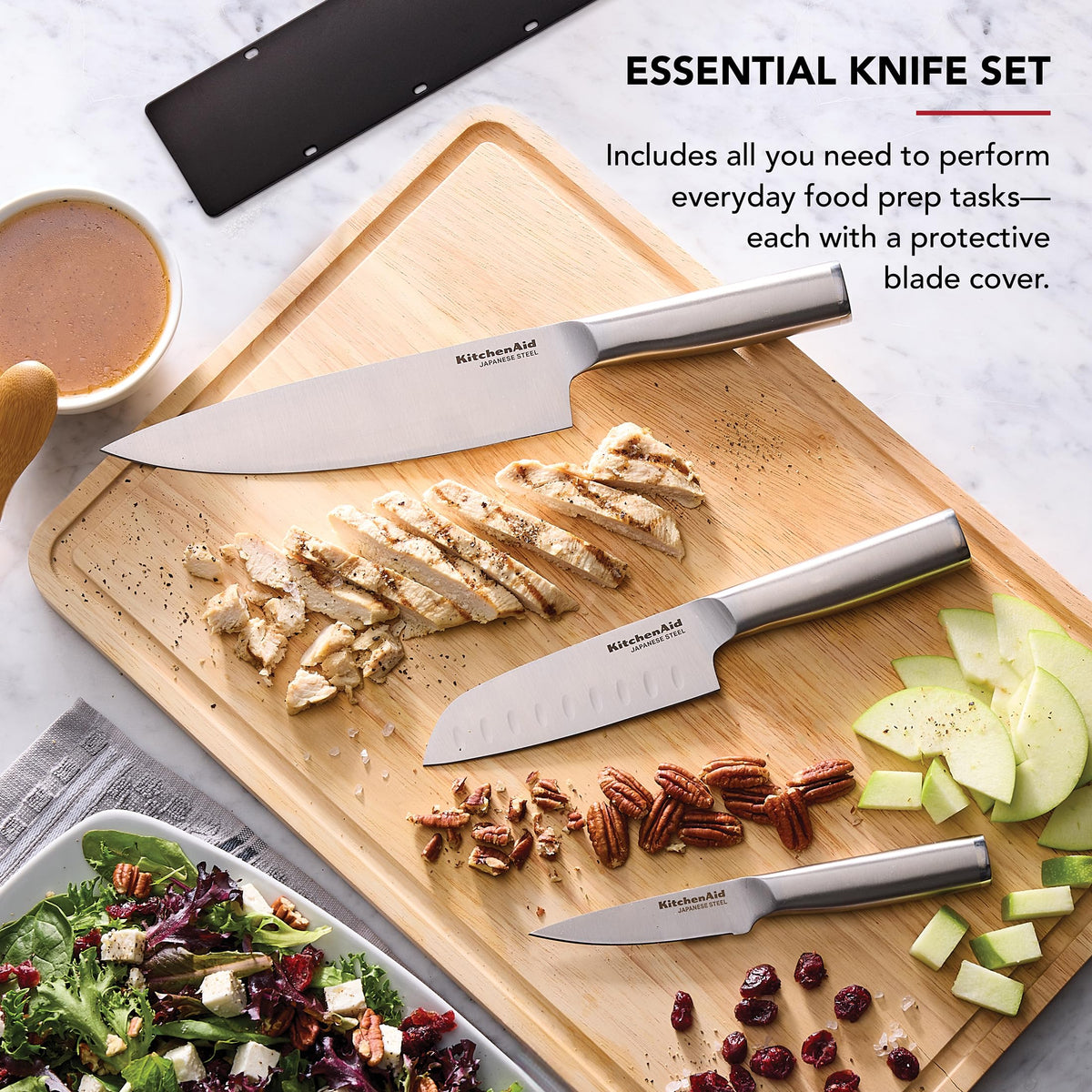 KitchenAid 3.5-inch paring knife ideal for precise trimming tasks