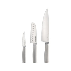 KitchenAid 8-inch chef knife with balanced weight for smooth slicing
