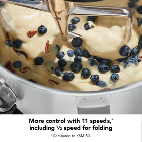 KitchenAid 11-wire whip creates light, airy whipped creams and eggs