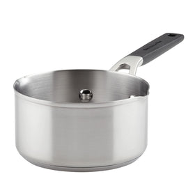 KitchenAid 71018 saucepan with pour spouts for mess-free pouring of sauces