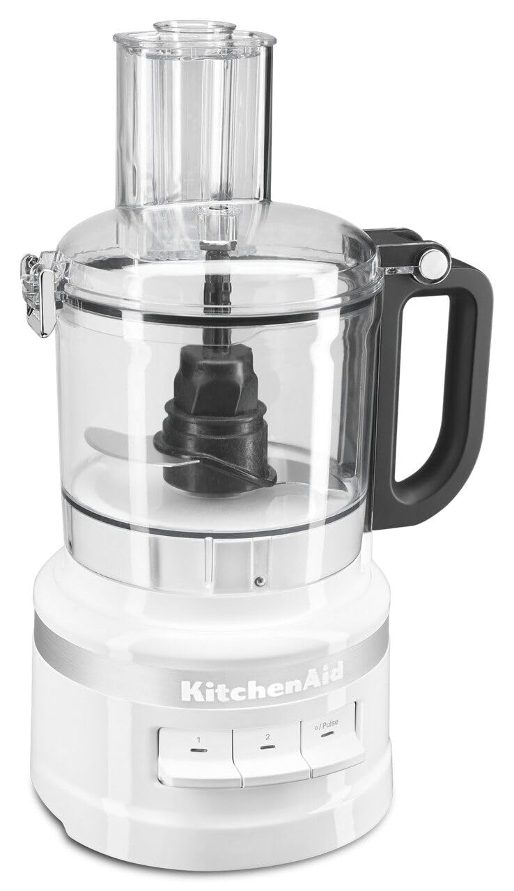KitchenAid lid latched securely for safe prep