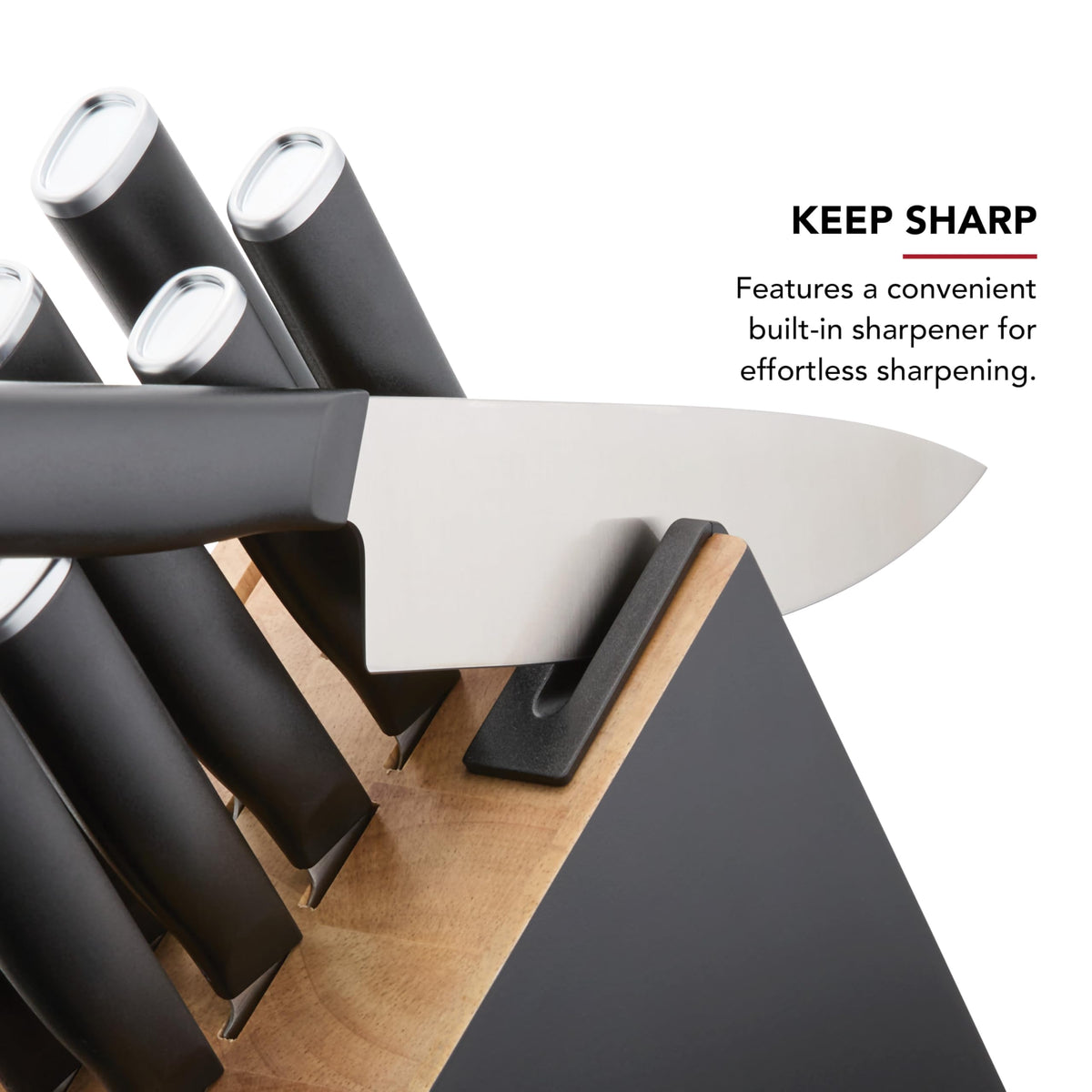 KitchenAid 8-inch slicing knife for clean, even slices.