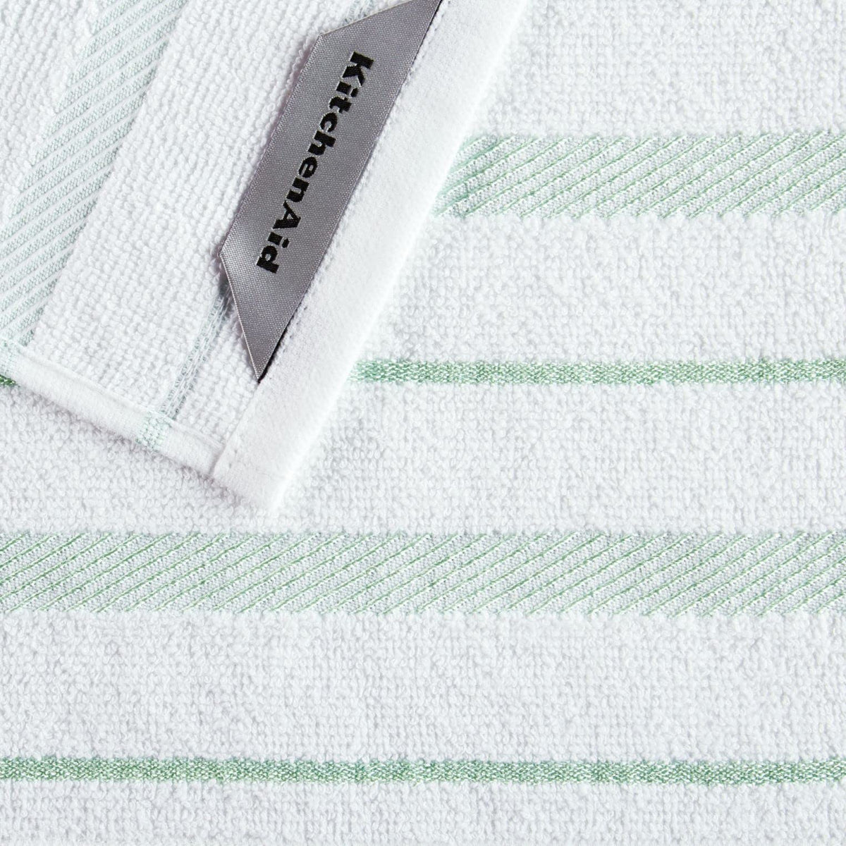 KitchenAid Albany dishcloth in use soft non-abrasive for safe wiping