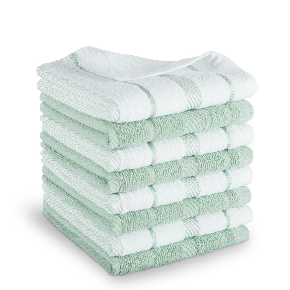 KitchenAid Albany solid green dishcloth absorbent for everyday cleanup