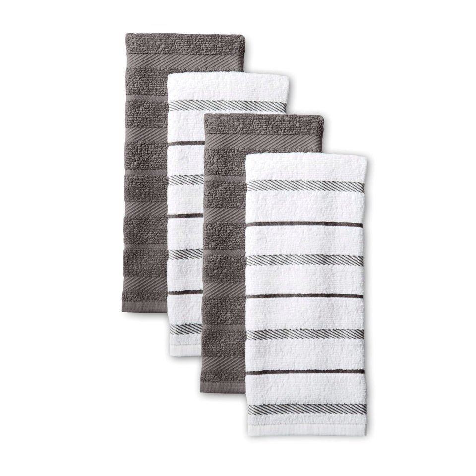 KitchenAid Albany solid towel 16x26 absorbs spills quickly for daily cleanup.