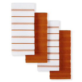KitchenAid Albany solid towel honey orange for absorbent kitchen drying