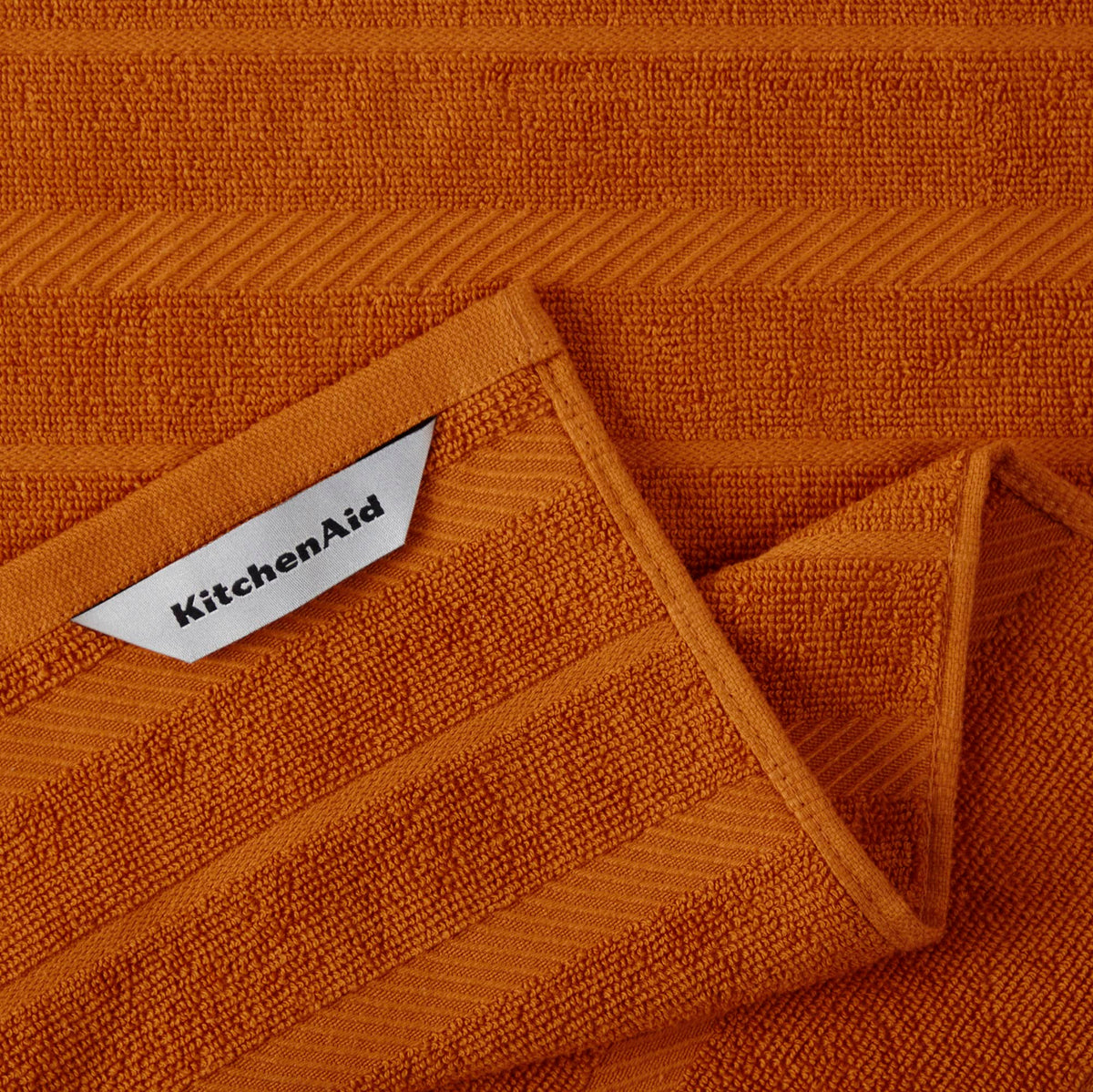 KitchenAid Albany striped towel cotton-polyester blend for daily drying and tidying