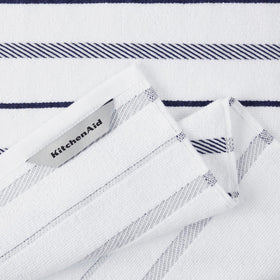 KitchenAid Albany towel set displayed together for versatile kitchen organization