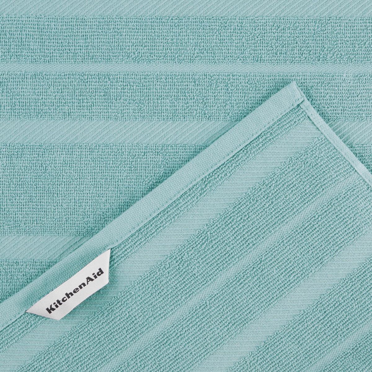 KitchenAid Albany towels as placemats, versatile and easy to coordinate.