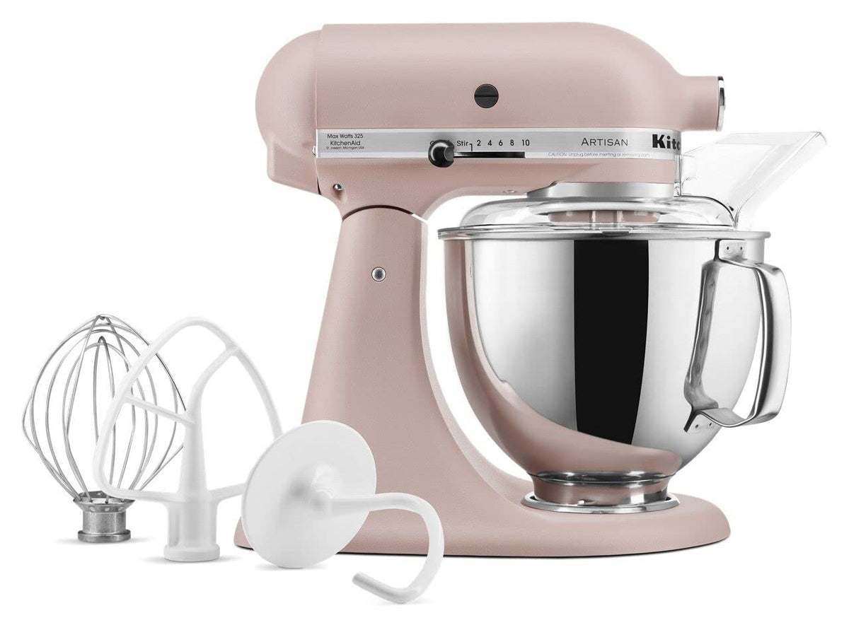 KitchenAid Artisan 10 speeds cover whisking, mixing, and kneading tasks