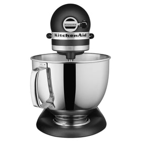 KitchenAid Artisan 5-quart tilt-head mixer in cast iron with bowl