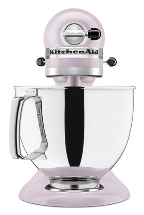 KitchenAid Artisan with included flat beater, dough hook, and 6-wire whip.