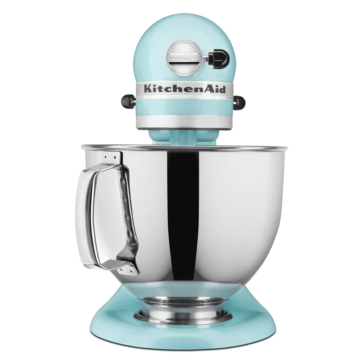 Hub-powered attachments on KitchenAid Artisan expand grinding and pasta making capabilities.