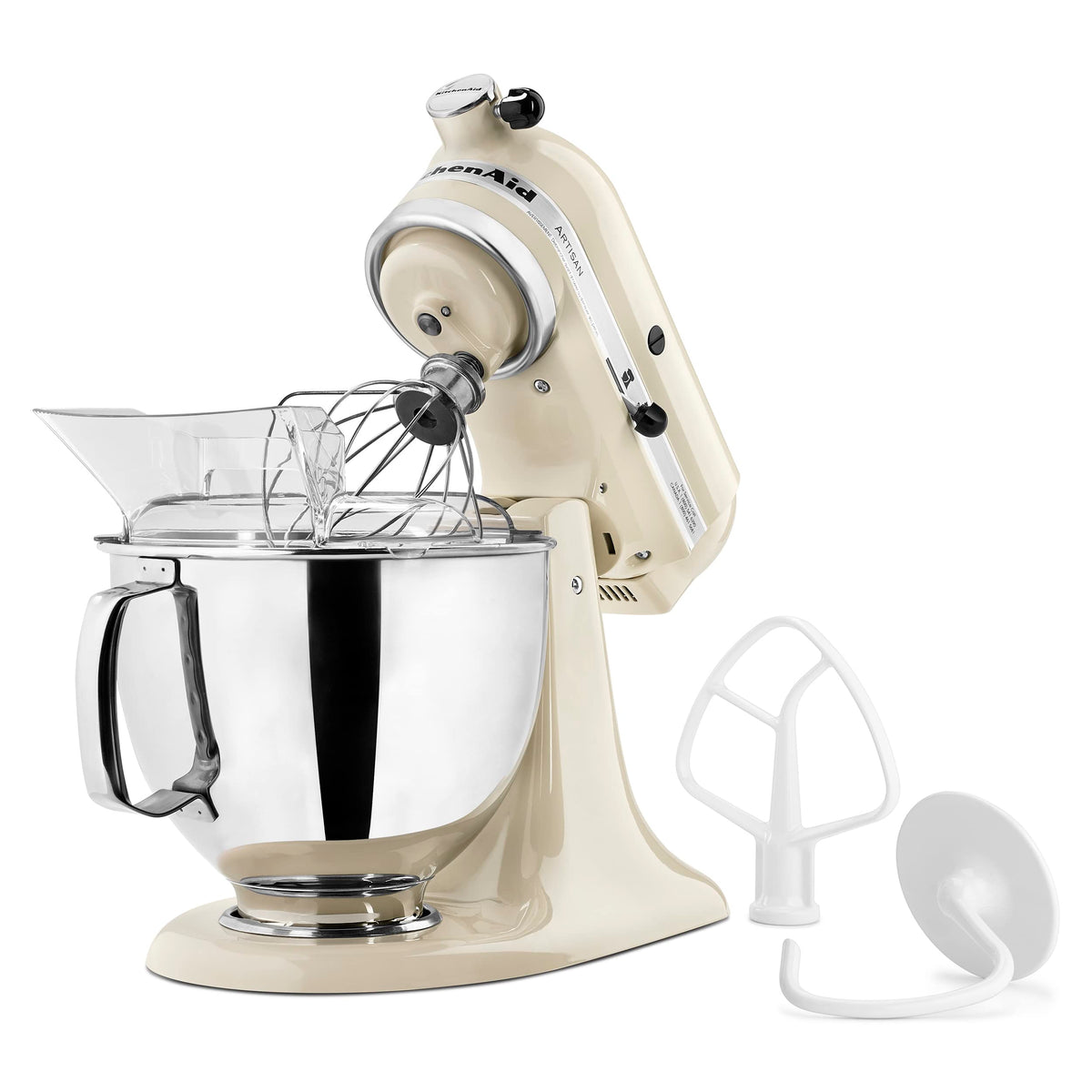 KitchenAid Artisan attachments hub highlighting versatile accessory options.