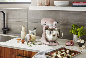 KitchenAid Artisan dishwasher-safe 5-quart stainless bowl for easy cleanup