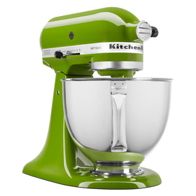KitchenAid Artisan tilt-head mixer pouring shield reduces splatter