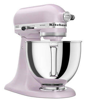KitchenAid tilt-head open for easy access to the bowl during prep.