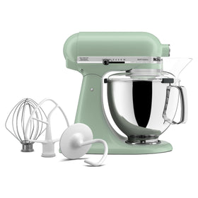 KitchenAid Artisan tilt-head open design for easy ingredient addition