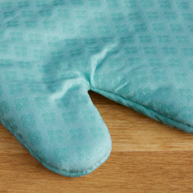 KitchenAid Asteroid Oven Mitt Set two-pack with hanging loop for easy storage near stove