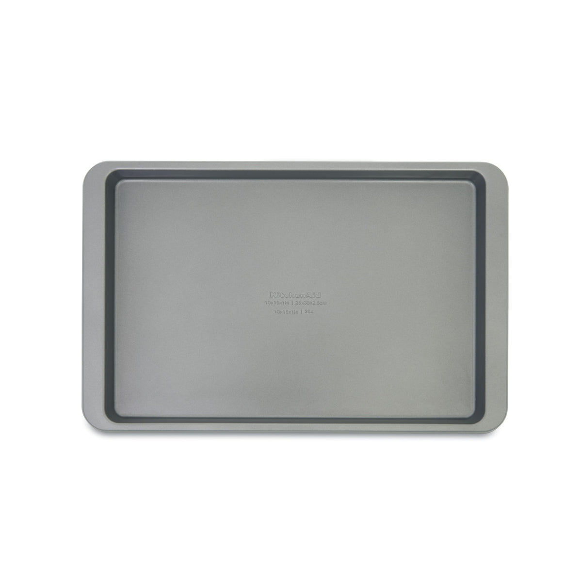 KitchenAid heavy-duty aluminized steel baking sheet for durable daily use.