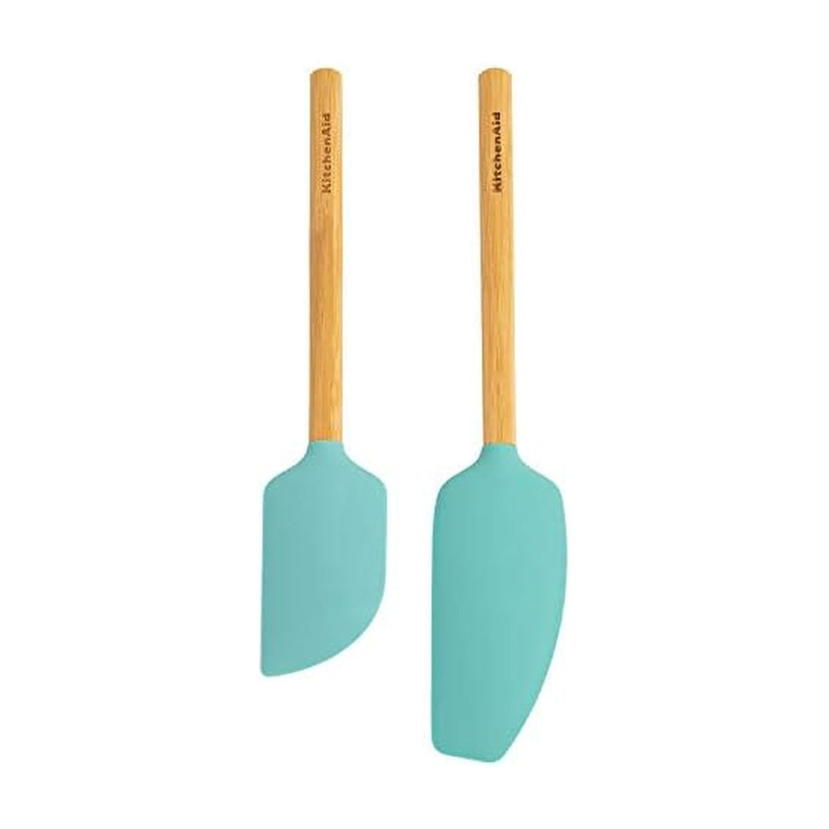 KitchenAid Bamboo Spatula Set mixer spatula highlighted for versatile mixing and folding