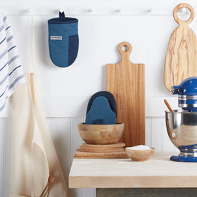 KitchenAid Beacon slip-resistant grip ensures control while handling hot pots.