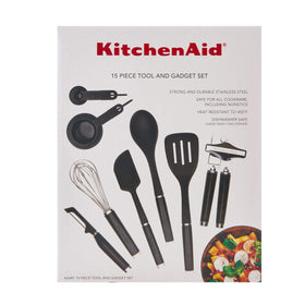 KitchenAid Classic 15-Piece Multi-Function Can Opener for effortless opening.