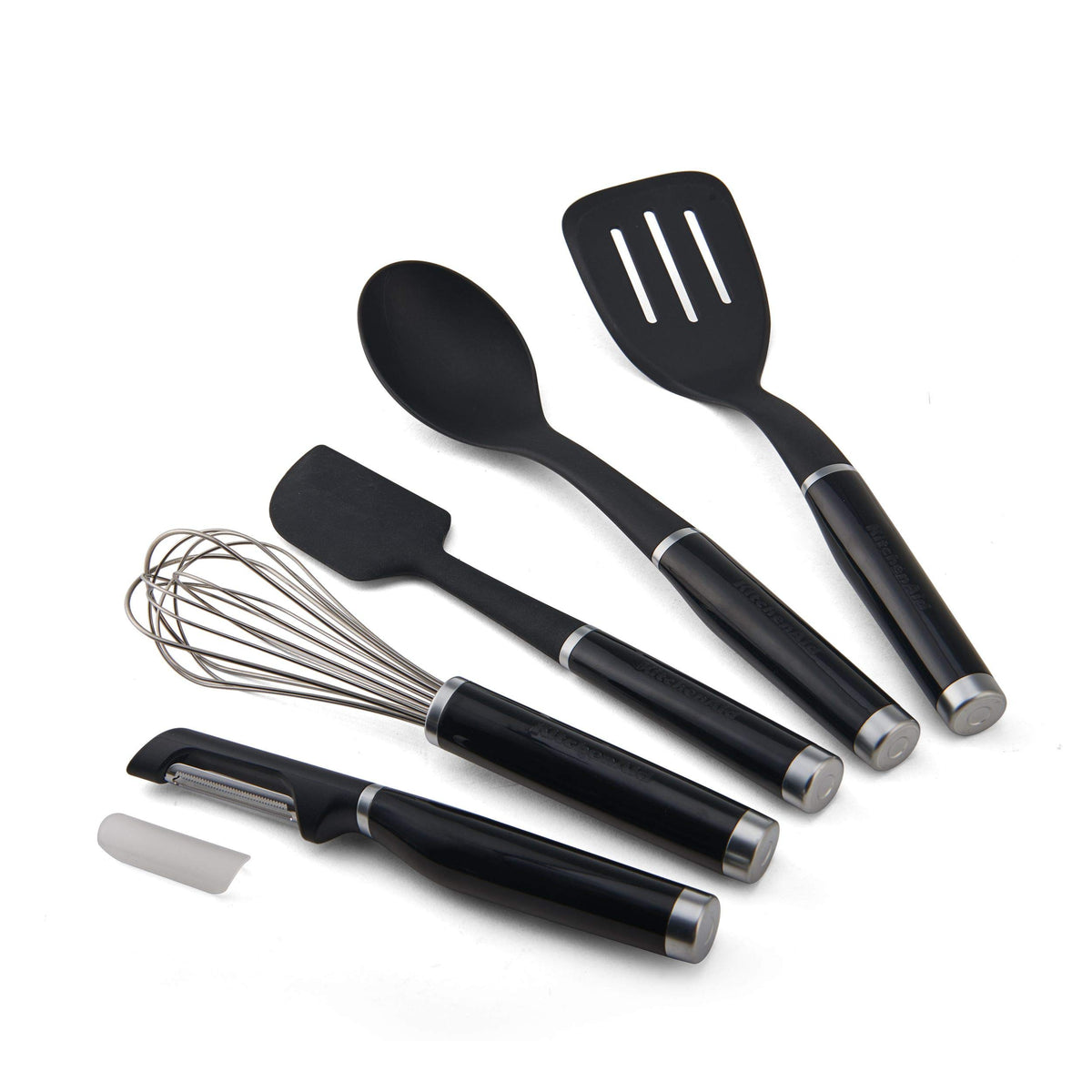 KitchenAid Classic 15-Piece Scraper Spatula with sturdy edge for mixing and scraping.