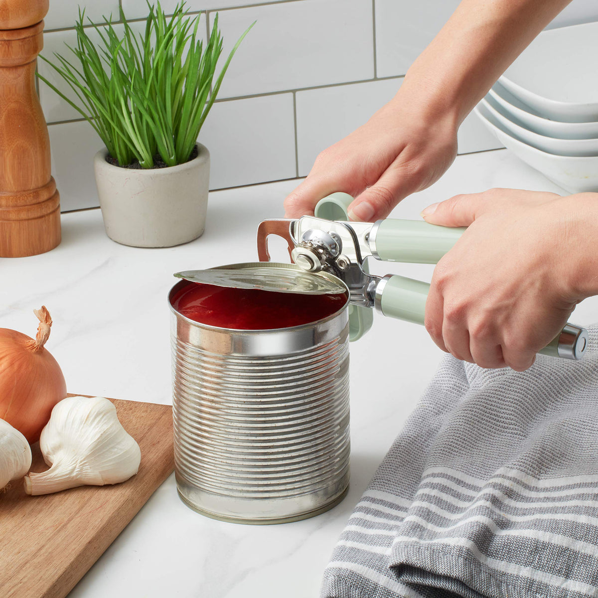 KitchenAid Classic 2-in-1 bottle opener simplifies cap removal in one tool