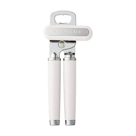 KitchenAid Classic can opener with cutting wheel for clean, smooth openings.