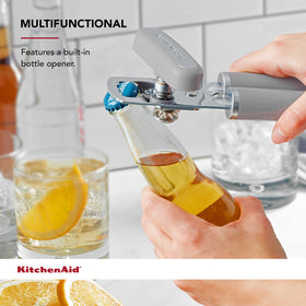 KitchenAid Classic Can Opener ergonomic handles provide comfort and control during use