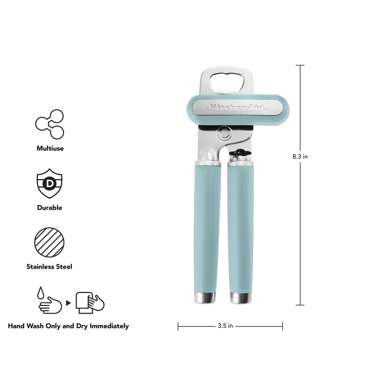 KitchenAid Classic opener with oversized knob for secure grip