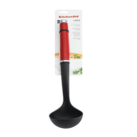 KitchenAid durable ladle for gravies, soups, dressings, sauces in home kitchens.