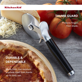KitchenAid Classic Pizza Wheel ergonomic handle for comfortable, steady slicing
