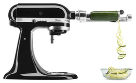 KitchenAid Classic tilt-head mixer onyx black dough hook for kneading bread