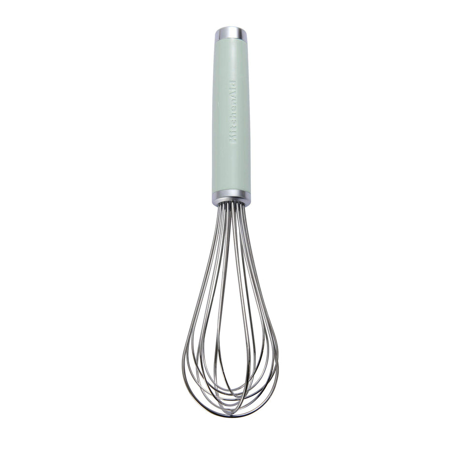 KitchenAid Classic Utility Whisk pistachio handle for comfortable mixing