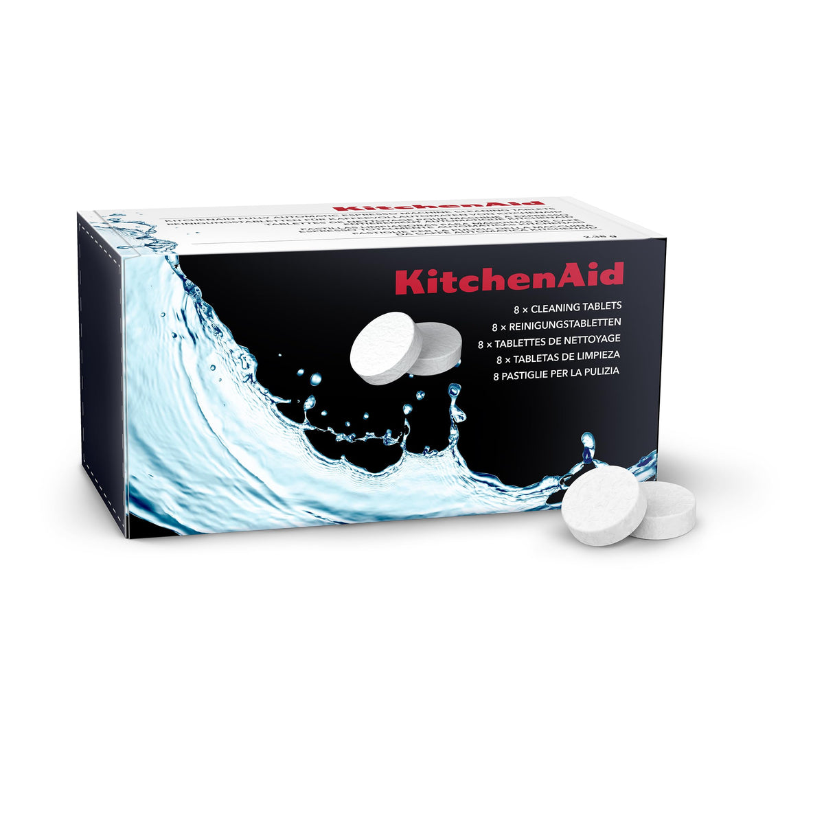 KitchenAid KESCT8 cleaning tablets for espresso machines maintain performance.