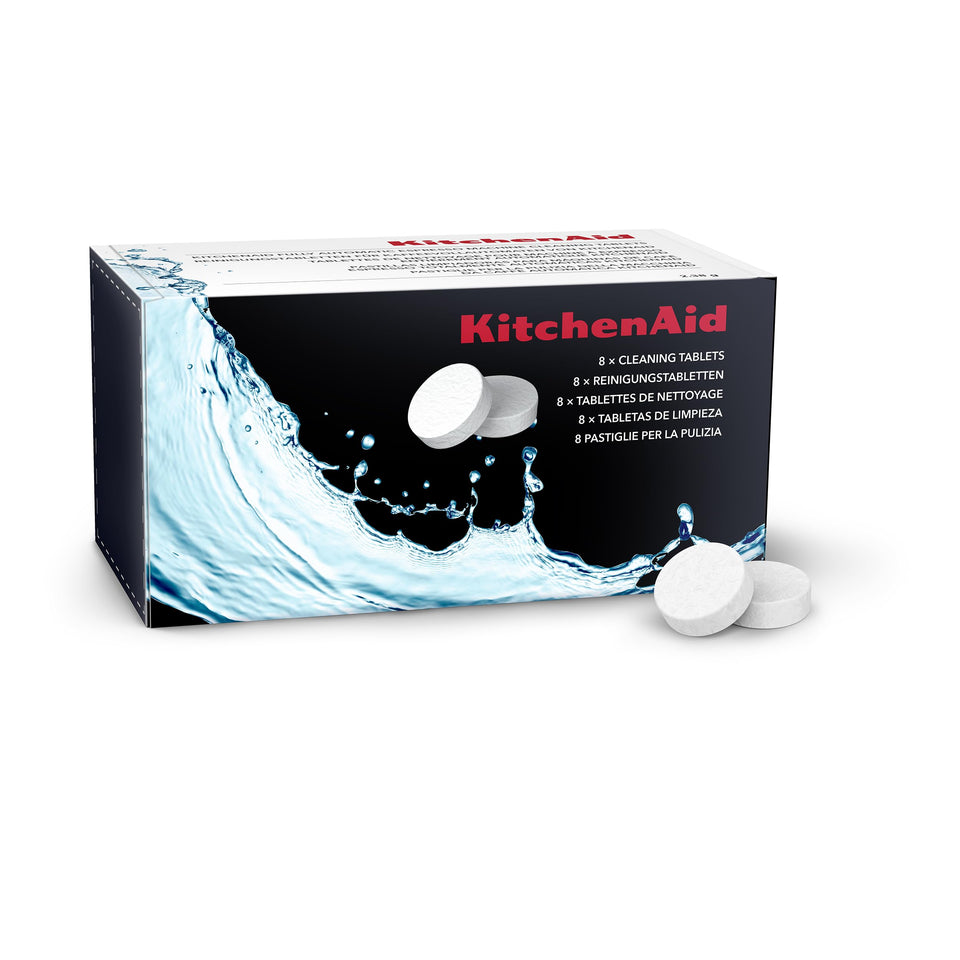 KitchenAid KESCT8 cleaning tablets for espresso machines maintain performance.