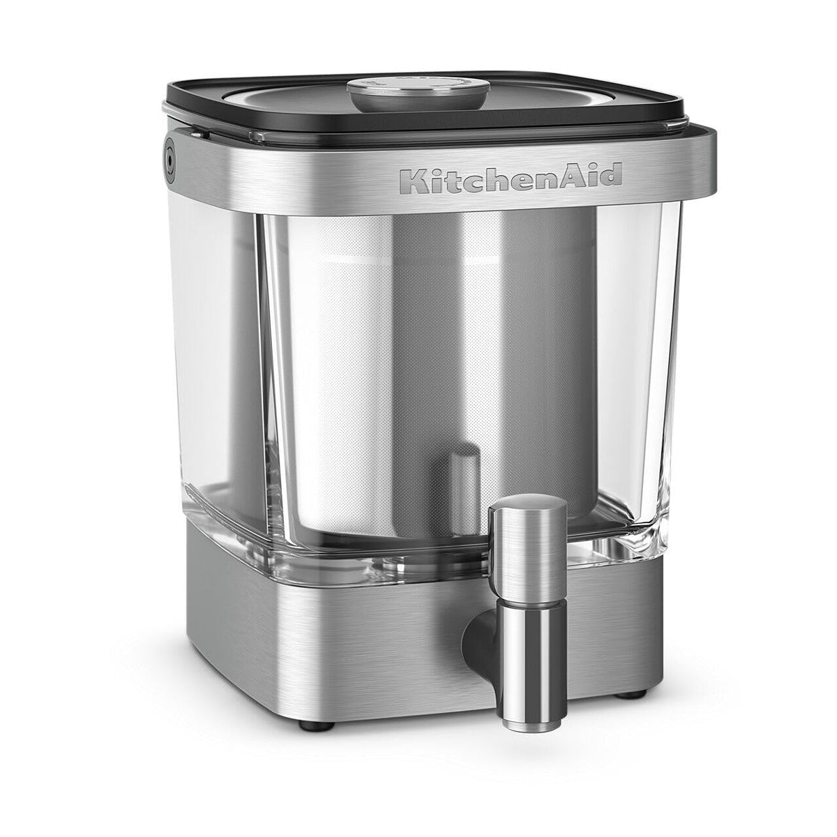 KitchenAid 38 oz cold brew brewer with carafe for smooth at-home coffee concentrate.