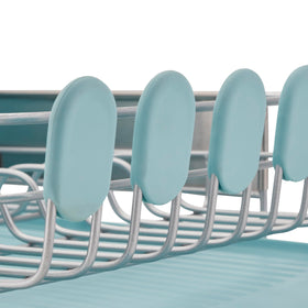 KitchenAid compact dish rack easy to clean by hand.