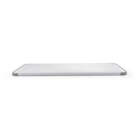 KitchenAid cutting board perimeter trench helps catch juices during prep.