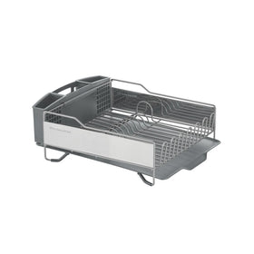 KitchenAid dish rack features rust-resistant wires for daily kitchen use