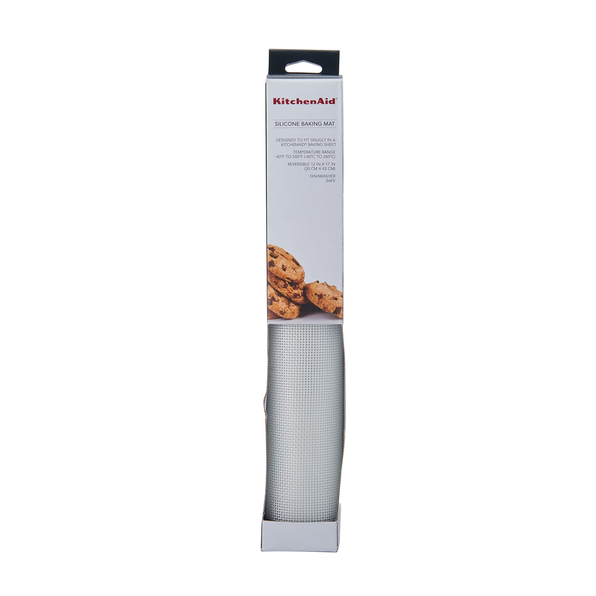 KitchenAid dishwasher-safe baking mat cleans quickly after sheet-pan meals.