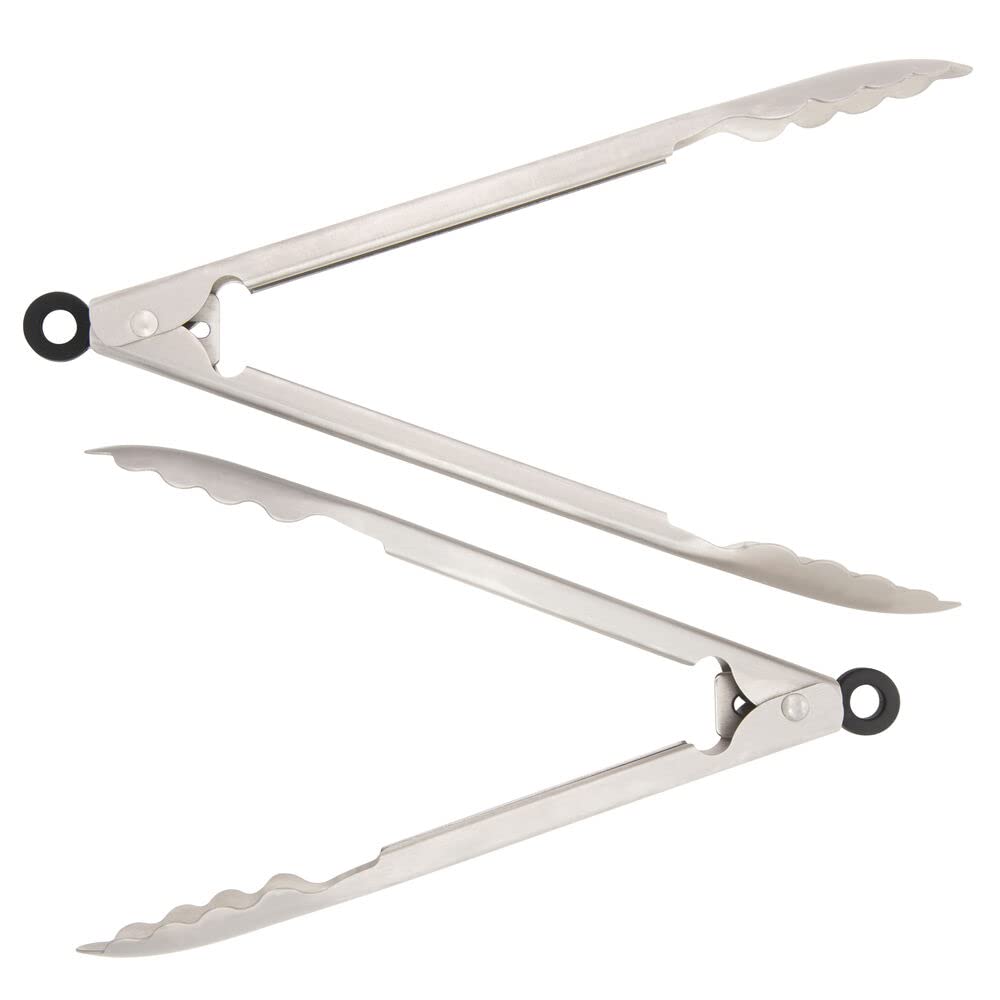 Dishwasher-safe tongs for quick cleanup and reuse
