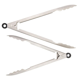 Dishwasher-safe tongs for quick cleanup and reuse
