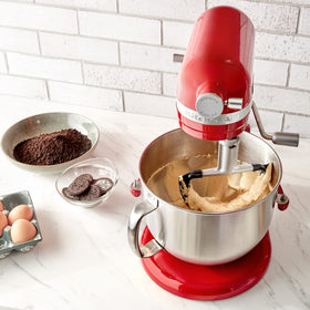 KitchenAid Double Flex Edge Beater included for quick setup and ready use.